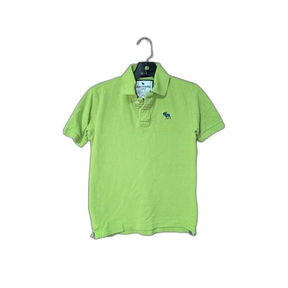 Abercrombie & Fitch Other - Abercrombie 1892 Lime Green Moose Logo Polo Shirt Small Y2K Preppy Vintage